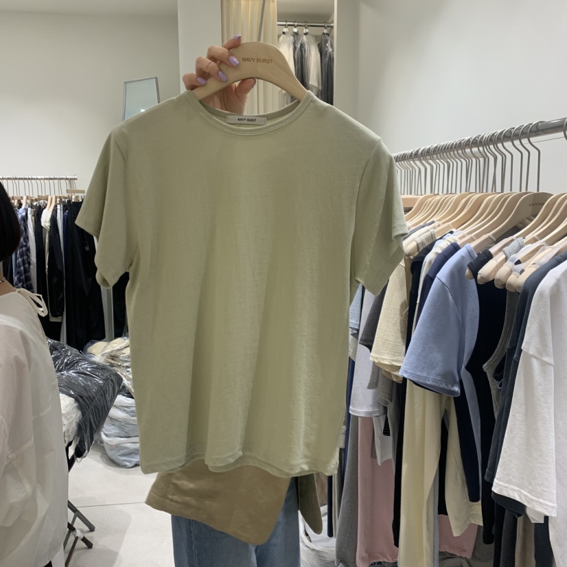 NAVYBURST韓國東大門代購女裝新品26夏季26春夏職業時尚T恤NAVY BURSTT恤圖色3