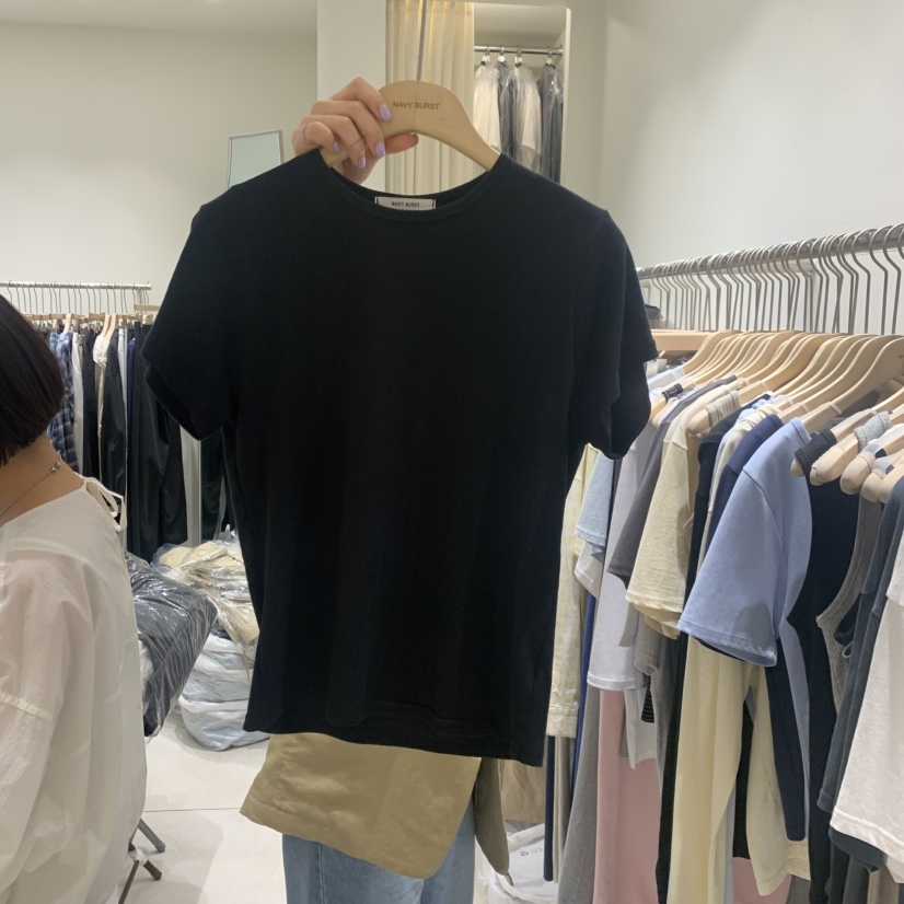 NAVYBURST韓國東大門代購女裝新品26夏季26春夏職業時尚T恤NAVY BURSTT恤圖色4