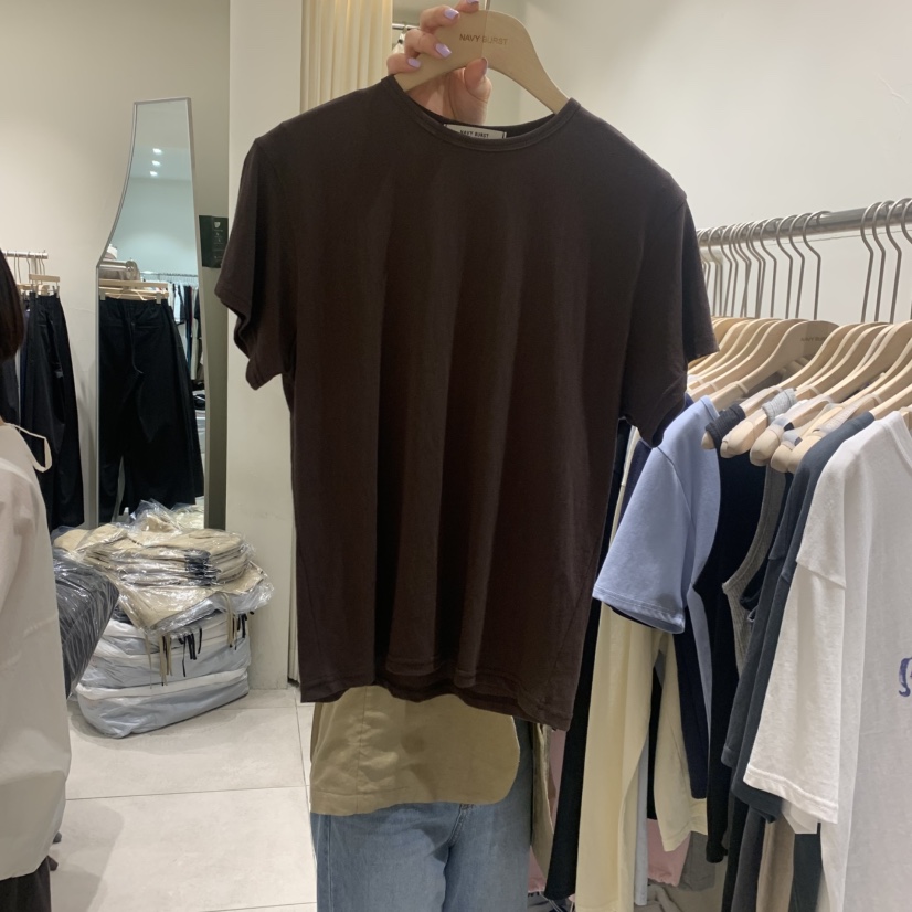 NAVYBURST韓國東大門代購女裝新品26夏季26春夏職業時尚T恤NAVY BURSTT恤圖色5