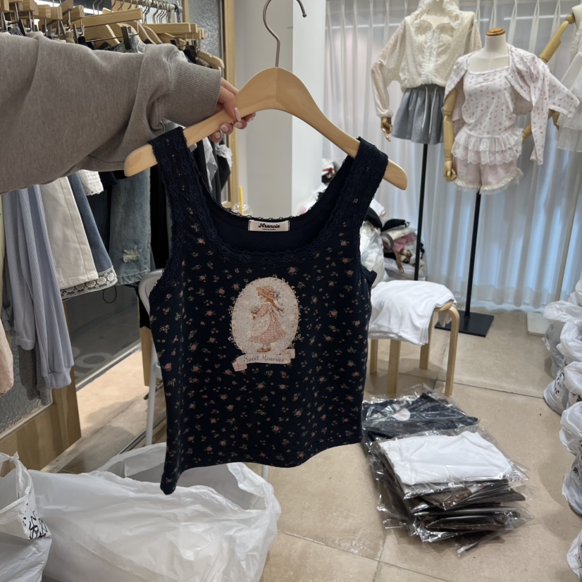 ARANCIA韓國東大門代購女士新品26夏季職業推薦吊帶背心無袖ARANCIA吊帶/背心圖色1