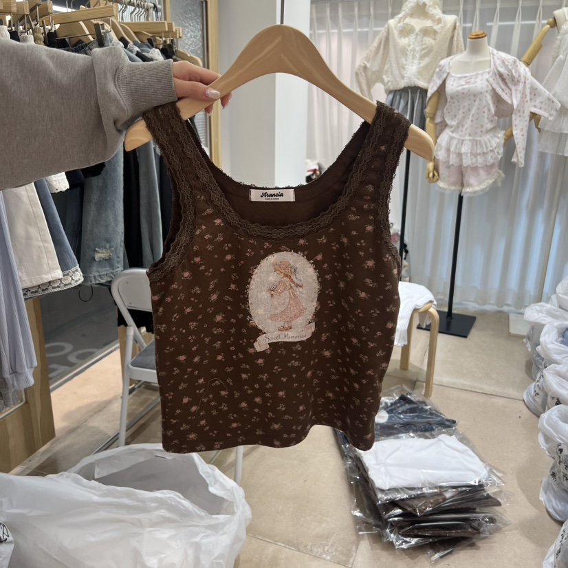 ARANCIA韓國東大門代購女士新品26夏季職業推薦吊帶背心無袖ARANCIA吊帶/背心圖色2