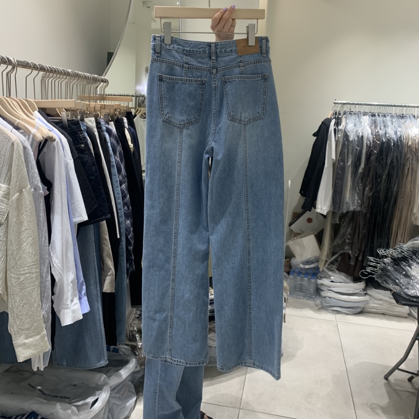 NAVYBURST韓國直郵女士新款26夏季職業時尚休閑26春夏牛仔褲NAVY BURST牛仔褲