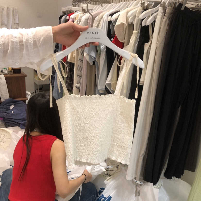 VENIR-a韓國直郵實拍女裝新品時尚推薦26夏季熱賣吊帶背心VENIR-a吊帶/背心圖色1