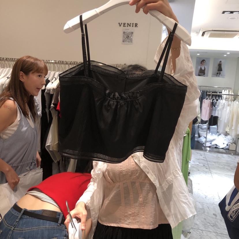 VENIR-a韓國直郵實拍女裝新品熱賣時尚人氣26夏季吊帶背心VENIR-a吊帶/背心