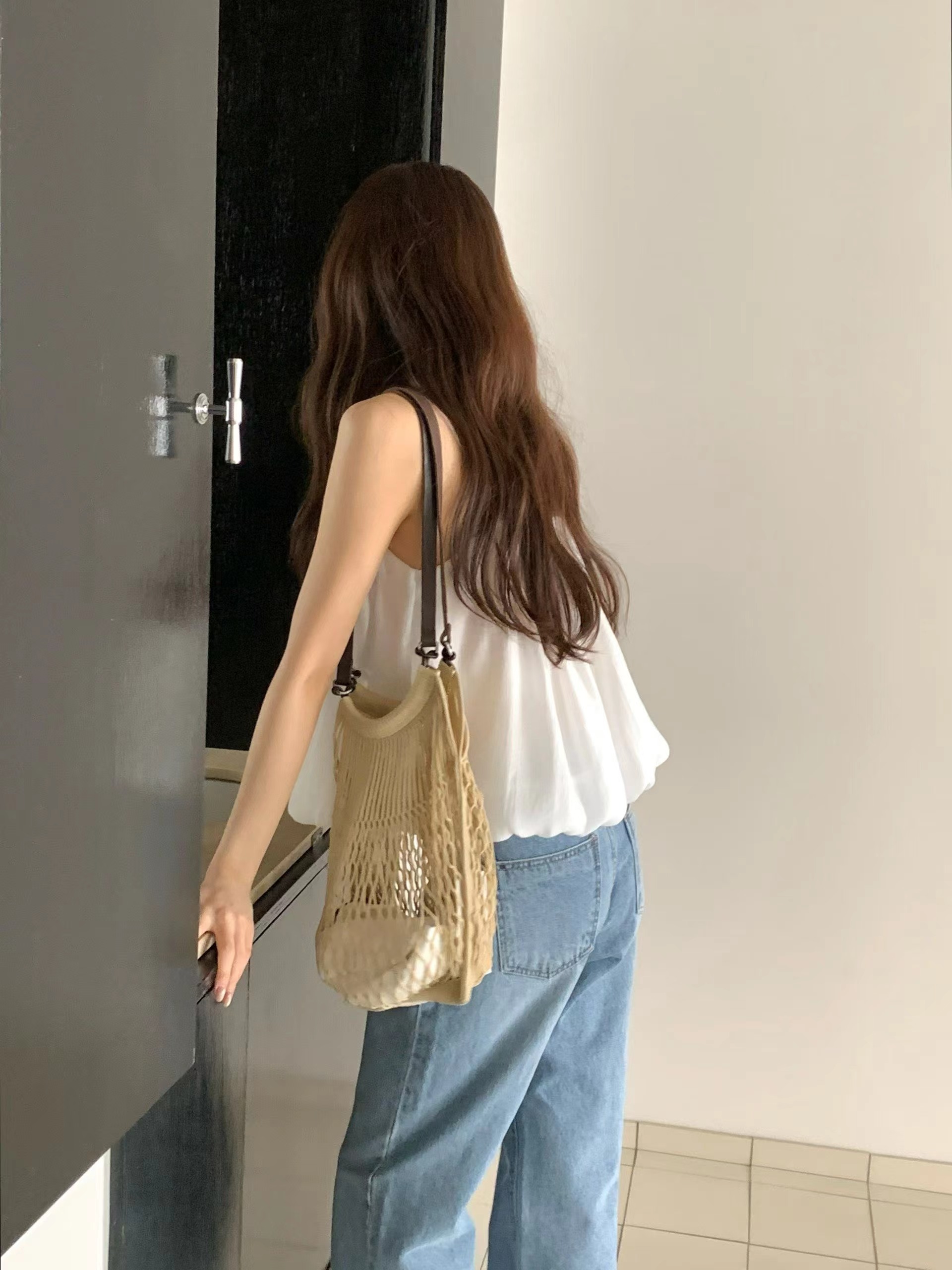 MELMEONT韓國東大門直郵女士新品26春夏職業吊帶背心無袖MELMEONT吊帶/背心