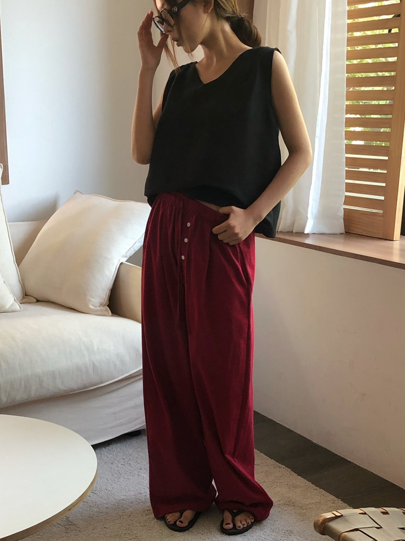 ONDO-P韓國直郵女裝新品人氣26春夏26夏季時尚推薦休閑褲ONDO-P休閑褲