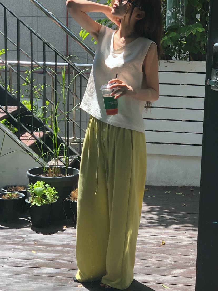 ONDO-P韓國直郵女裝新品人氣26春夏26夏季時尚推薦休閑褲ONDO-P休閑褲