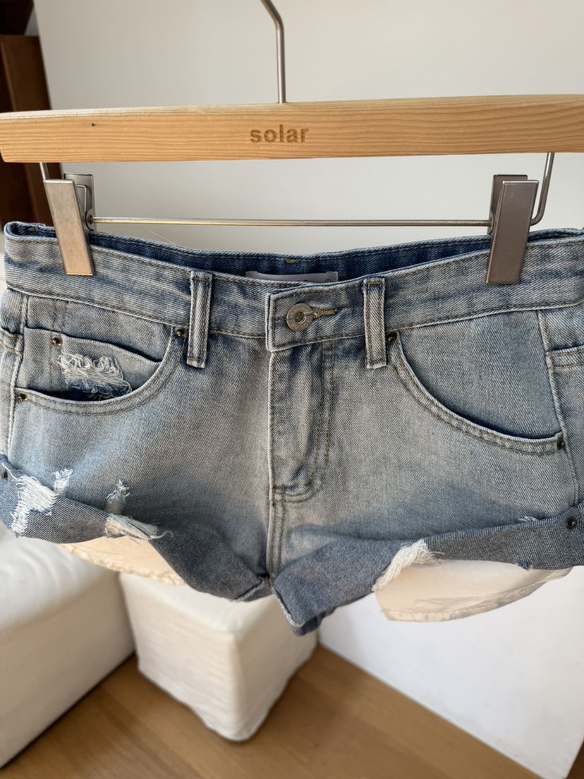 SOLAR韓國東大門直郵女士新品時尚休閑人氣26春夏26夏季短褲SOLAR短褲