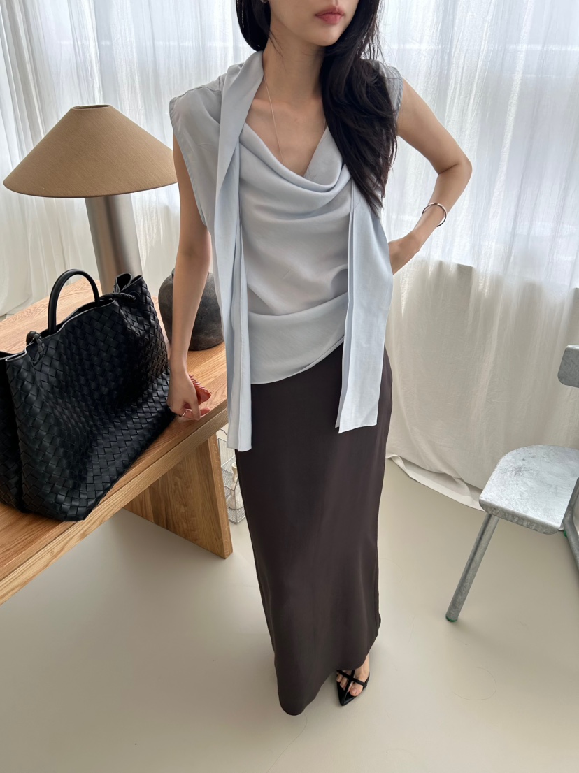 ME MO韓國直郵女裝新款時尚26夏季熱賣職業吊帶背心系帶ME MO吊帶/背心