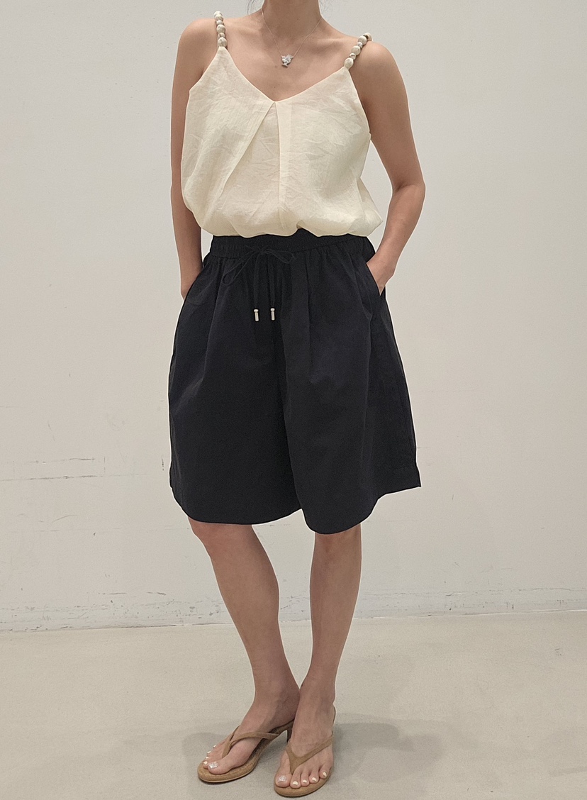 NEOUL韓國直郵實拍女士新品職業26春夏人氣26夏季吊帶背心NEOUL/ahin雙領標簽吊帶/背心