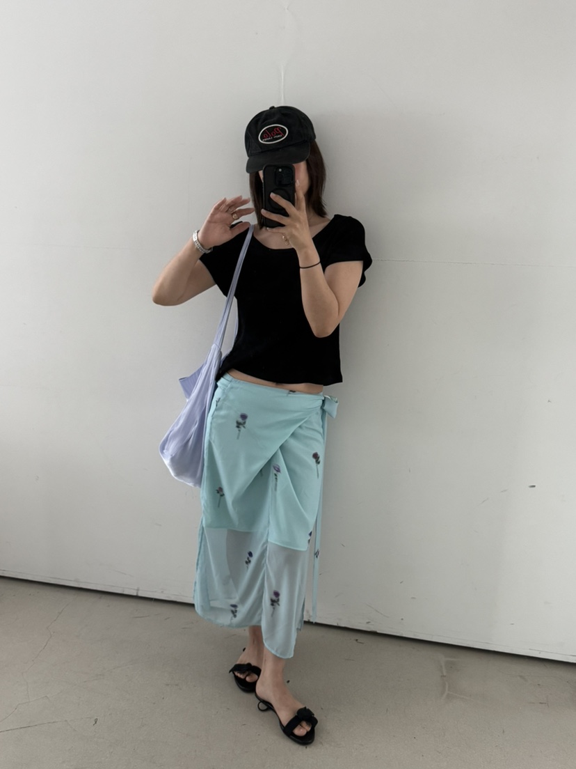 OLI SEOUL韓國直郵實拍女裝新品推薦職業26夏季時尚長裙OLI SEOUL長裙