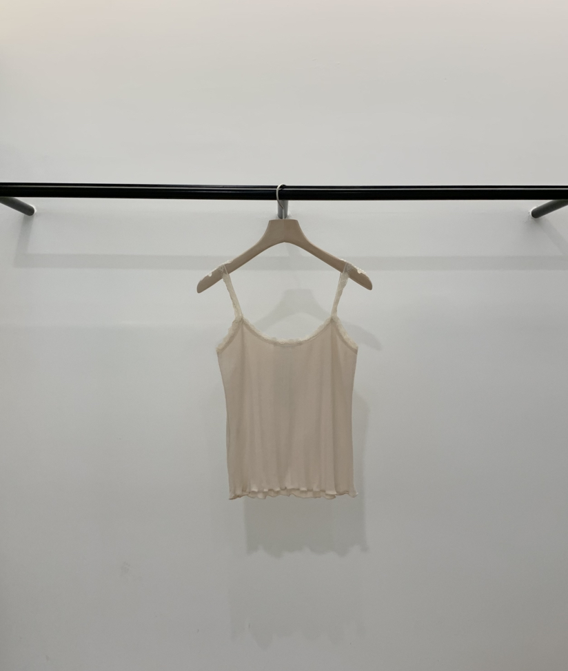 LA CREME韓國東大門直郵女士新品熱賣人氣26夏季吊帶背心蕾絲LA CREME吊帶/背心