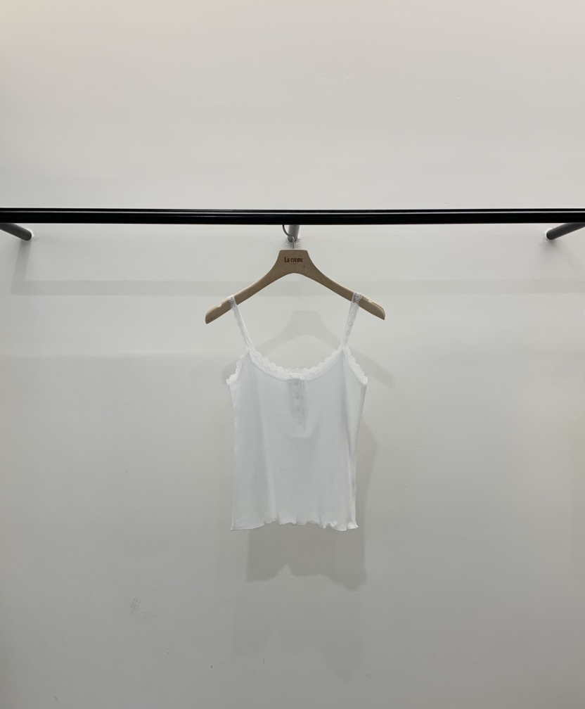 LA CREME韓國東大門直郵女士新品熱賣人氣26夏季吊帶背心蕾絲LA CREME吊帶/背心圖色2