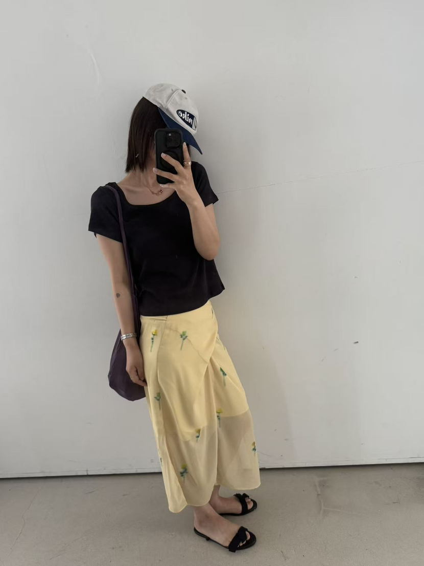 OLI SEOUL韓國代購女裝新款推薦職業人氣26夏季休閑熱賣T恤OLI SEOULT恤