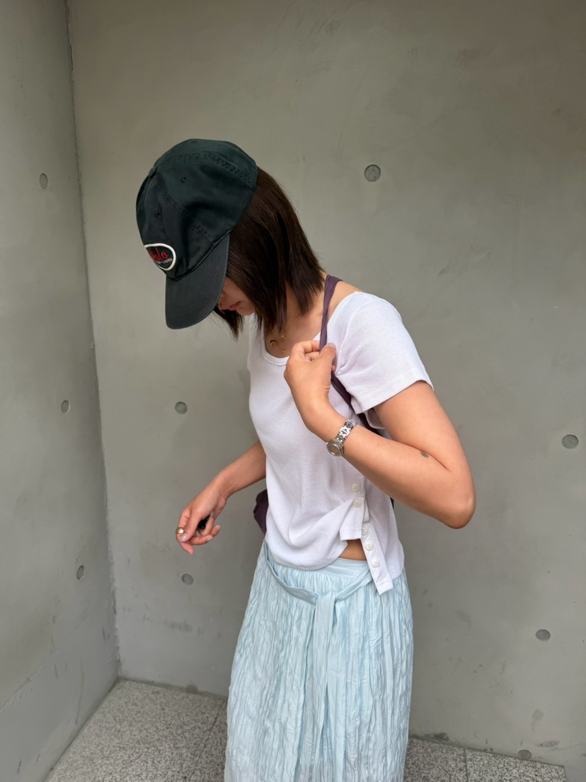 OLI SEOUL韓國代購女裝新品時尚26夏季熱賣半身裙中短裙OLI SEOUL半身裙/中短裙