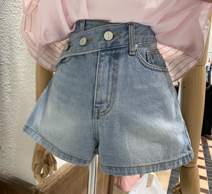 2TWO MOON韓國直郵實拍女士新品熱賣時尚職業人氣短褲腰帶2TWO MOON短褲圖色1