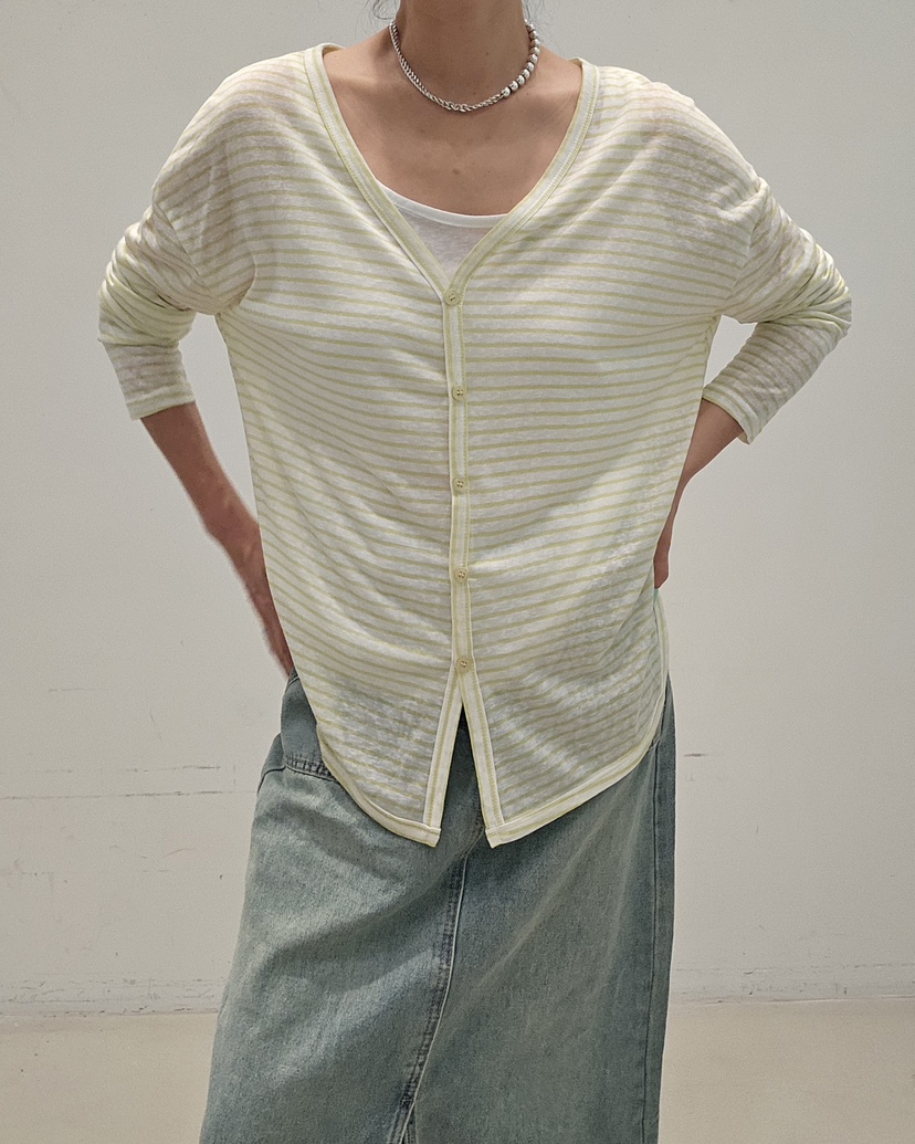 NEOUL韓國東大門代購女裝新款職業熱賣26夏季26春夏開衫天絲NEOUL/ahin雙領標簽開衫