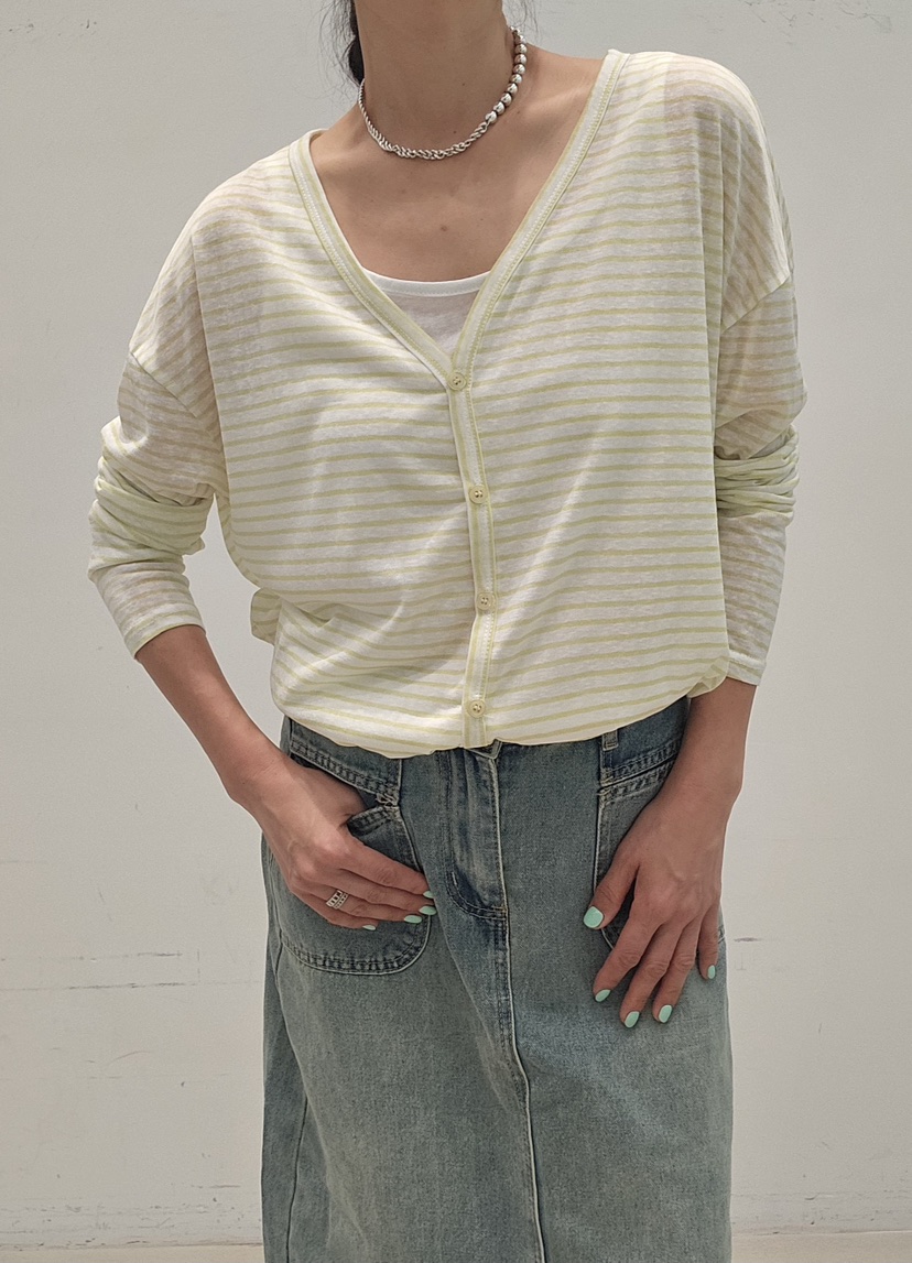 NEOUL韓國東大門代購女裝新款職業熱賣26夏季26春夏開衫天絲NEOUL/ahin雙領標簽開衫圖色2