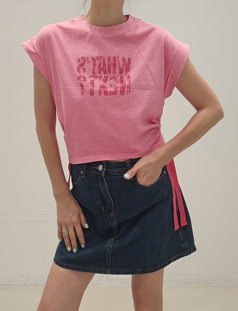 NEOUL韓國直郵女士新品休閑26夏季推薦時尚人氣熱賣職業短裙NEOUL/ahin雙領標簽短裙圖色1