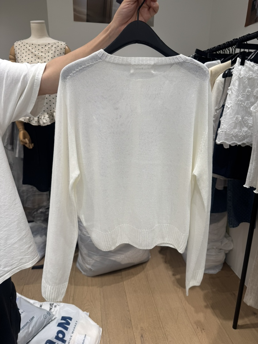 BIEN GARDER韓國代購女士新品26春夏休閑人氣推薦針織衫BIEN GARDER針織衫