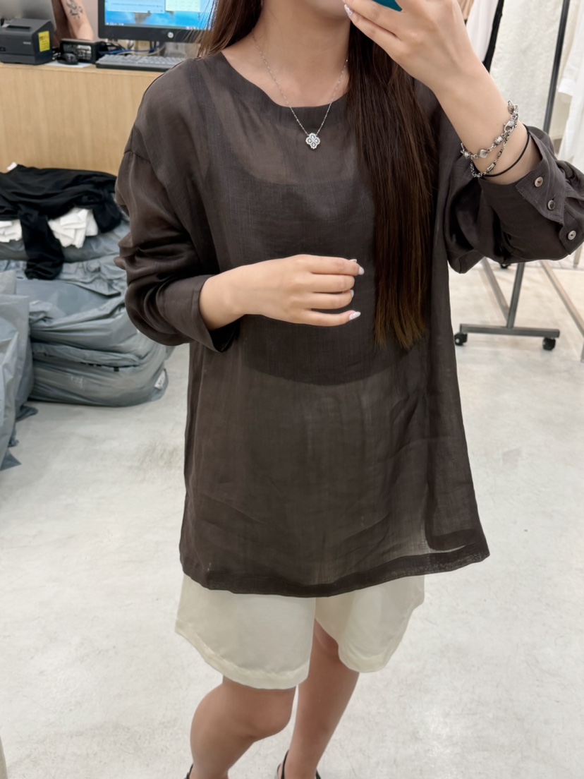 THE EYL韓國代購女裝新款推薦人氣職業26春夏襯衫蕾絲衫THE EYL襯衫/蕾絲衫