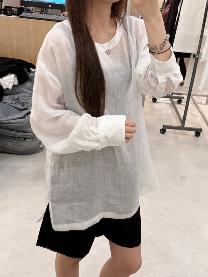 THE EYL韓國代購女裝新款推薦人氣職業26春夏襯衫蕾絲衫THE EYL襯衫/蕾絲衫