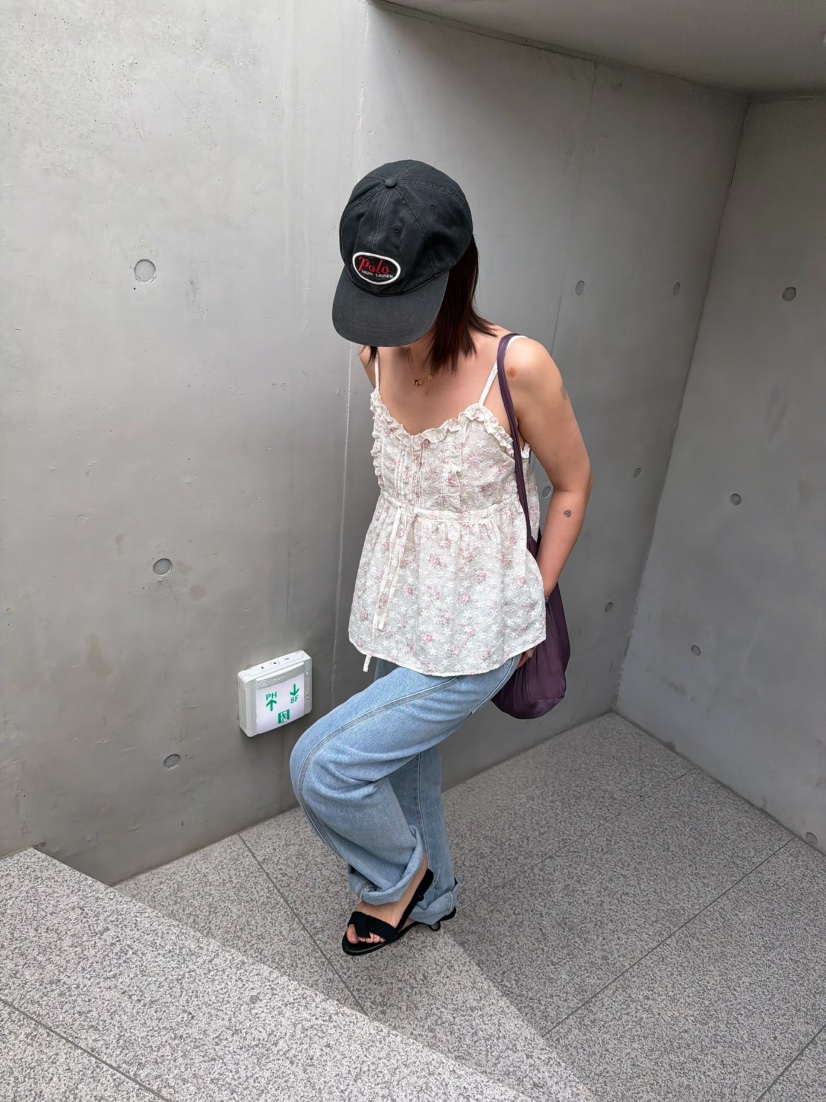 OLI SEOUL韓國直郵女裝新款休閑推薦人氣26春夏吊帶背心OLI SEOUL吊帶/背心