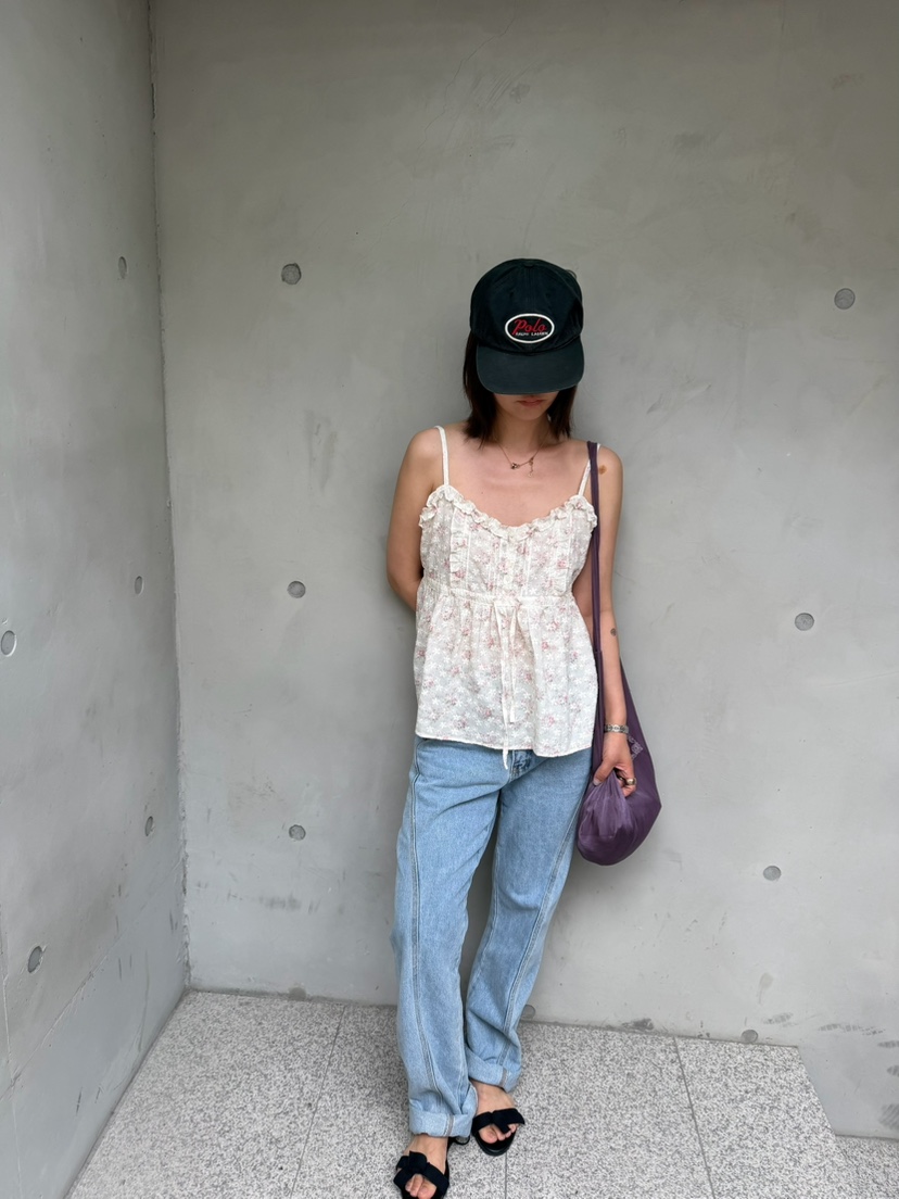 OLI SEOUL韓國直郵女裝新款休閑推薦人氣26春夏吊帶背心OLI SEOUL吊帶/背心