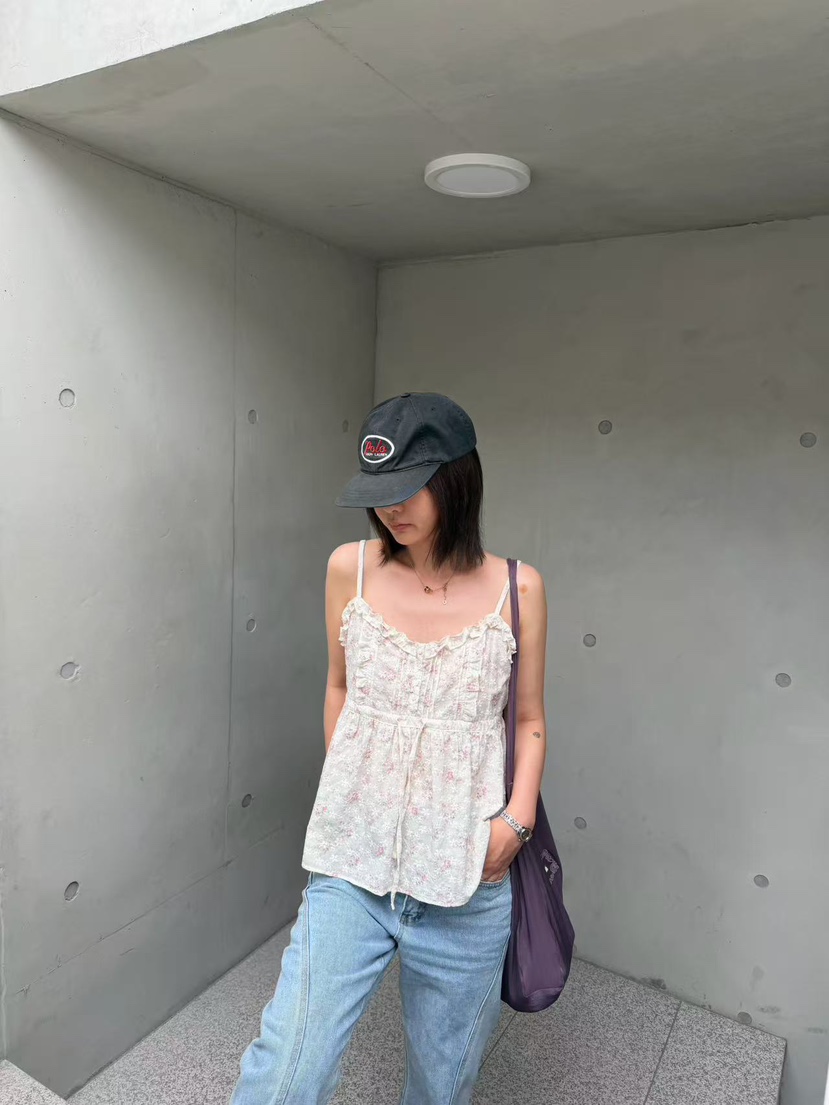 OLI SEOUL韓國直郵女裝新款休閑推薦人氣26春夏吊帶背心OLI SEOUL吊帶/背心