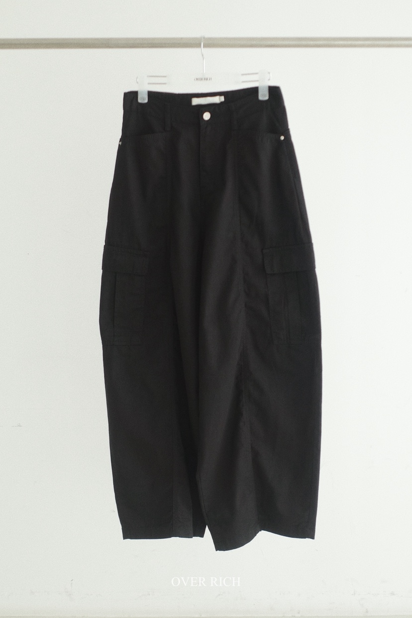 OVER RICH韓國直郵女裝新品職業26春夏時尚26夏季休閑褲棉OVER RICH休閑褲圖色3