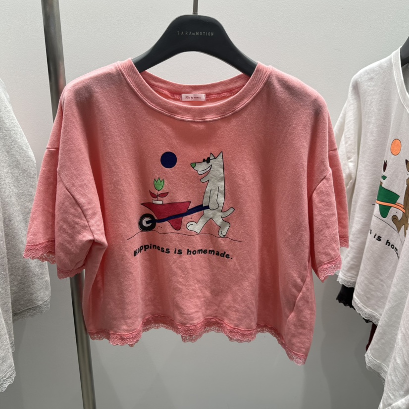 TARABY MOTION韓國直郵女裝新品熱賣26春夏26夏季推薦T恤TARABY MOTIONT恤圖色2