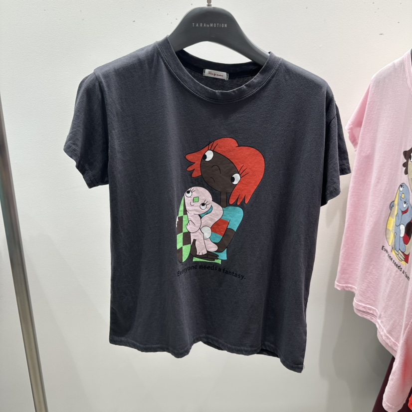TARABY MOTION韓國直郵女士新品26春夏人氣時尚26夏季T恤TARABY MOTIONT恤圖色2