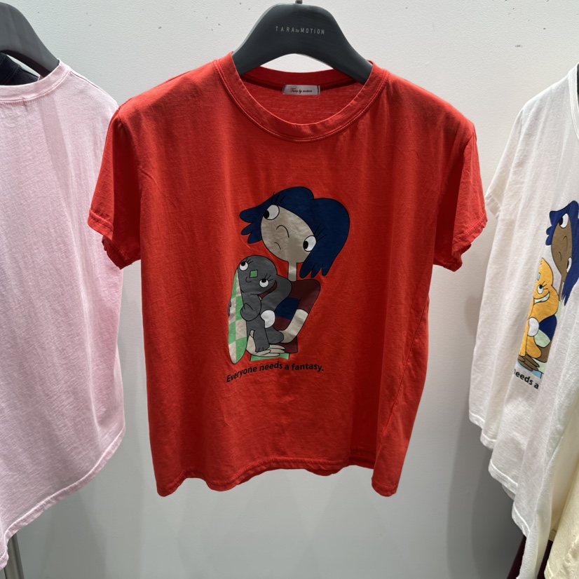 TARABY MOTION韓國直郵女士新品26春夏人氣時尚26夏季T恤TARABY MOTIONT恤圖色3