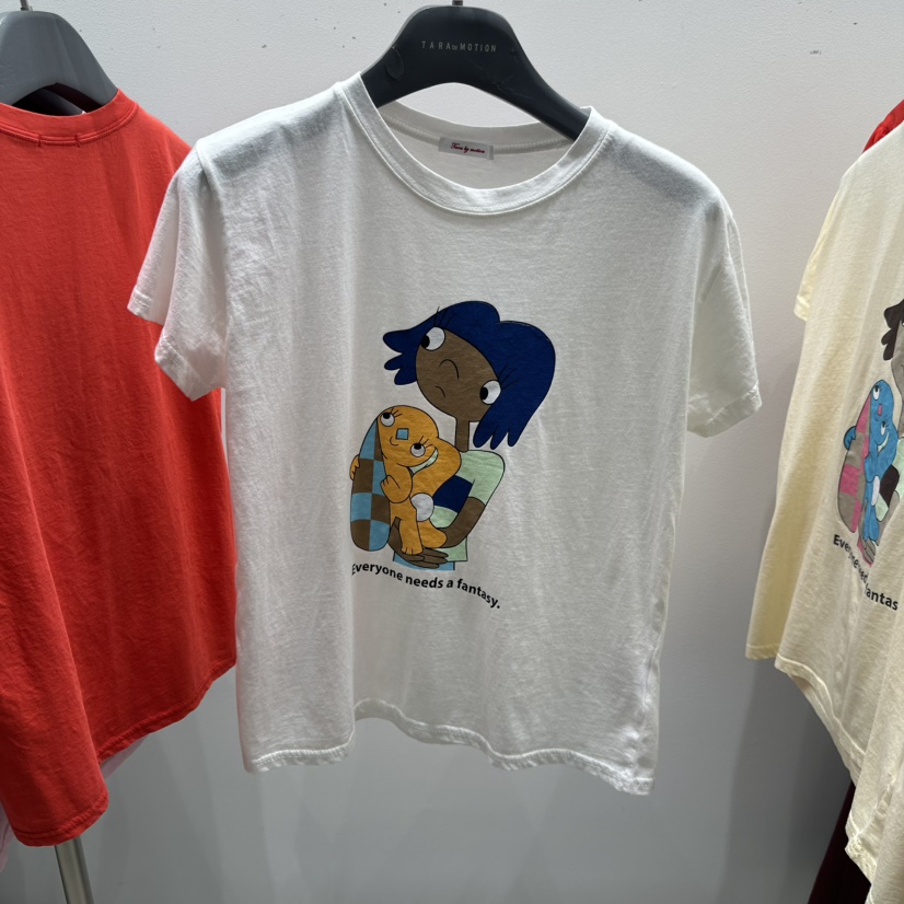 TARABY MOTION韓國直郵女士新品26春夏人氣時尚26夏季T恤TARABY MOTIONT恤圖色4