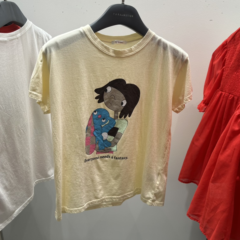 TARABY MOTION韓國直郵女士新品26春夏人氣時尚26夏季T恤TARABY MOTIONT恤圖色5