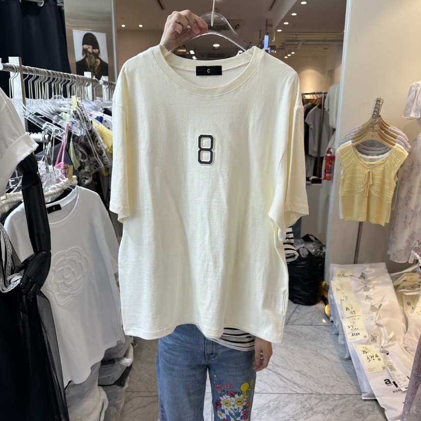 CHEAP-CHIC韓國代購女士新款人氣時尚休閑26春夏推薦T恤CHEAP-CHIC/CHARLES THE SECONDT恤圖色2