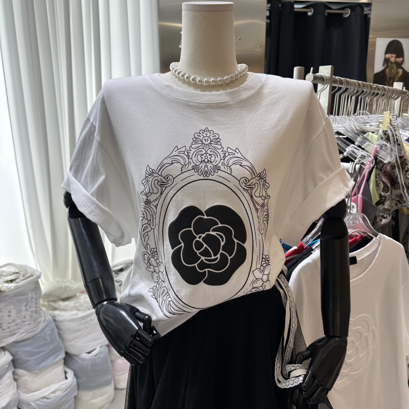 CHEAP-CHIC韓國直郵女士新品時尚26夏季26春夏推薦休閑T恤CHEAP-CHIC/CHARLES THE SECONDT恤圖色1