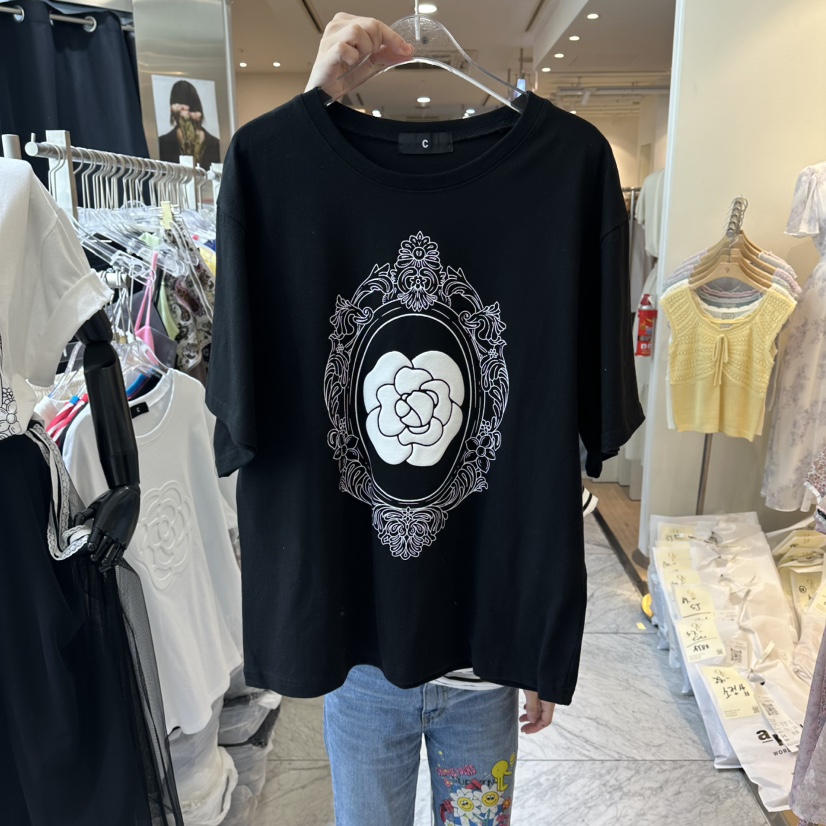 CHEAP-CHIC韓國直郵女士新品時尚26夏季26春夏推薦休閑T恤CHEAP-CHIC/CHARLES THE SECONDT恤圖色2