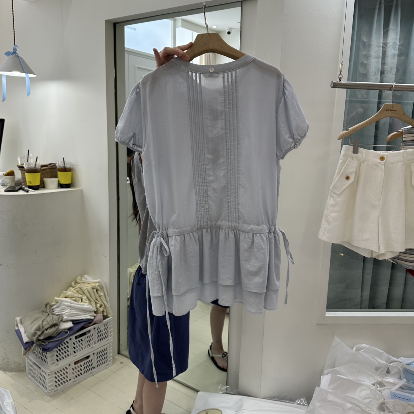 OURMOMENT韓國代購女裝新品職業26夏季時尚推薦熱賣連衣裙OURMOMENT連衣裙