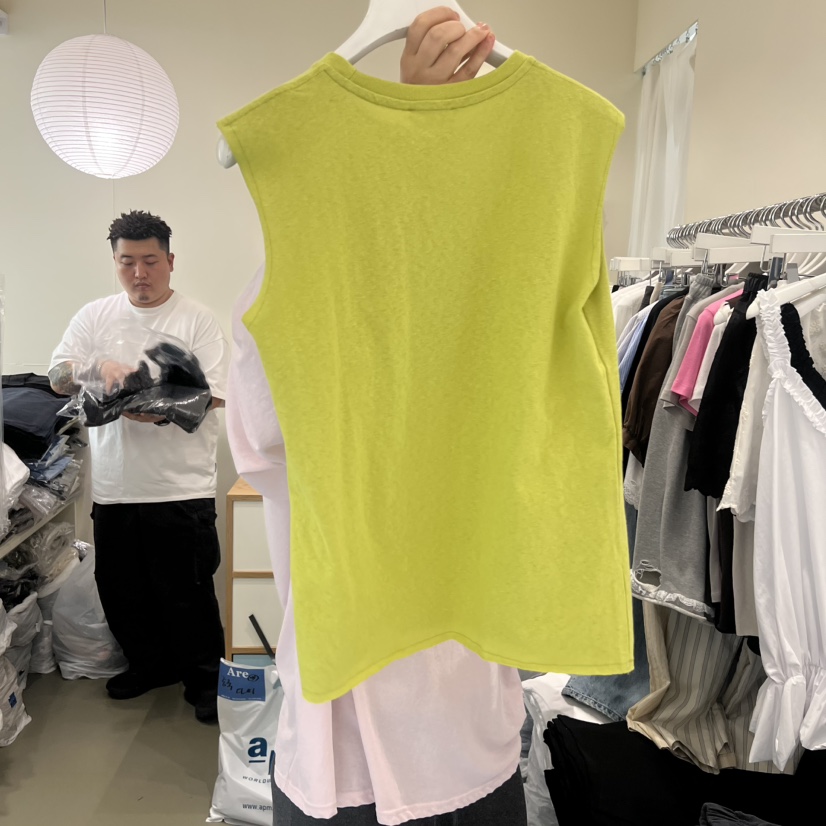 ARE韓國東大門代購女裝新品人氣26夏季推薦時尚吊帶背心無袖ARE YOU/ARE吊帶/背心
