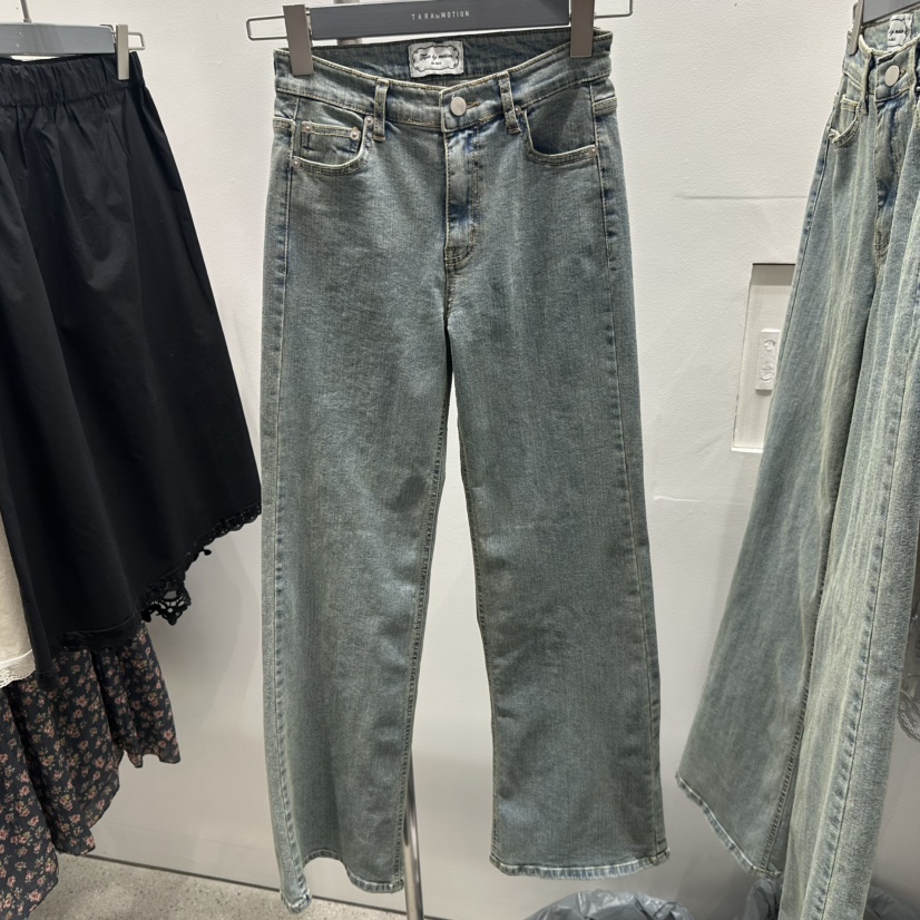 TARABY MOTION韓國東大門代購女裝新品推薦時尚牛仔褲水洗TARABY MOTION牛仔褲圖色1