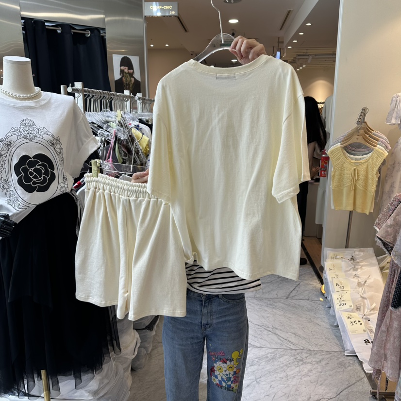 CHEAP-CHIC韓國直郵女裝新款休閑26春夏26夏季時尚套裝套裝CHEAP-CHIC/CHARLES THE SECOND套裝