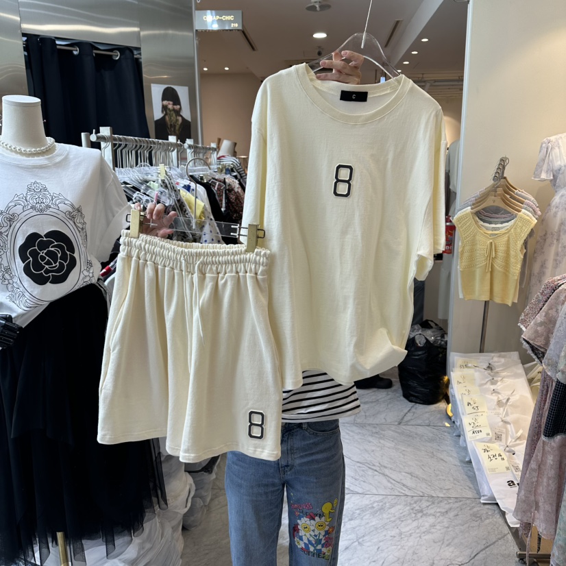 CHEAP-CHIC韓國直郵女裝新款休閑26春夏26夏季時尚套裝套裝CHEAP-CHIC/CHARLES THE SECOND套裝圖色2