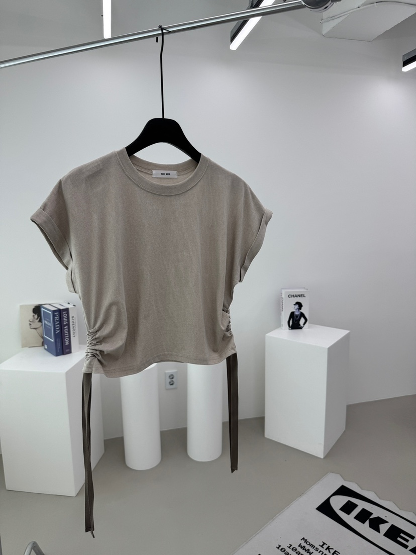 RED-A東大門實拍韓國女裝新品26夏季推薦休閑人氣熱賣T恤RED-AT恤圖色1