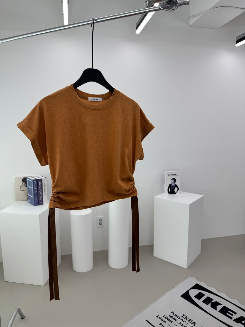 RED-A東大門實拍韓國女裝新品26夏季推薦休閑人氣熱賣T恤RED-AT恤圖色2