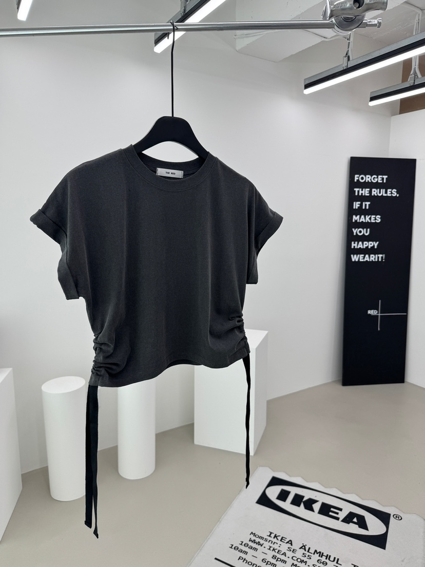 RED-A東大門實拍韓國女裝新品26夏季推薦休閑人氣熱賣T恤RED-AT恤圖色5
