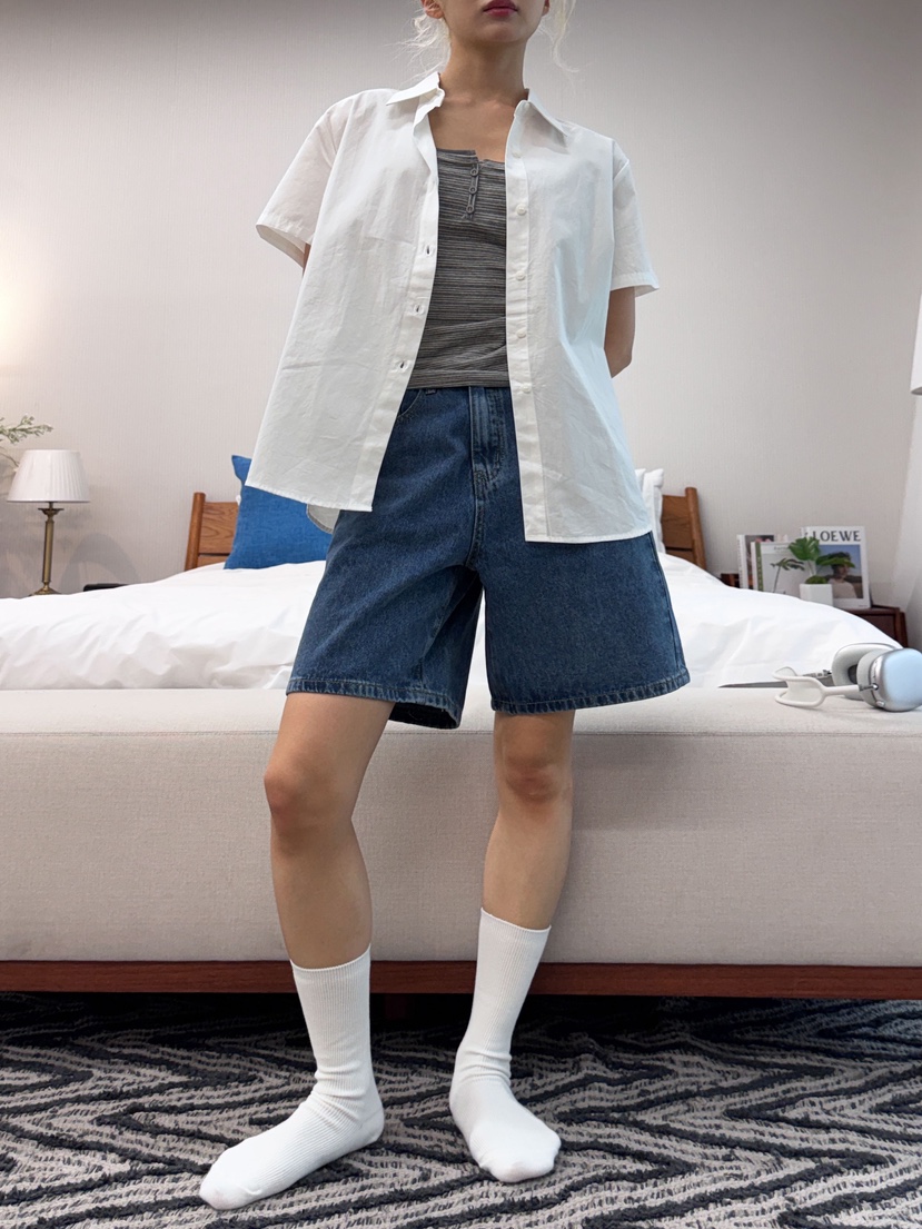 KAELI東大門實拍韓國女裝新款26夏季人氣休閑推薦職業短褲KAELI短褲