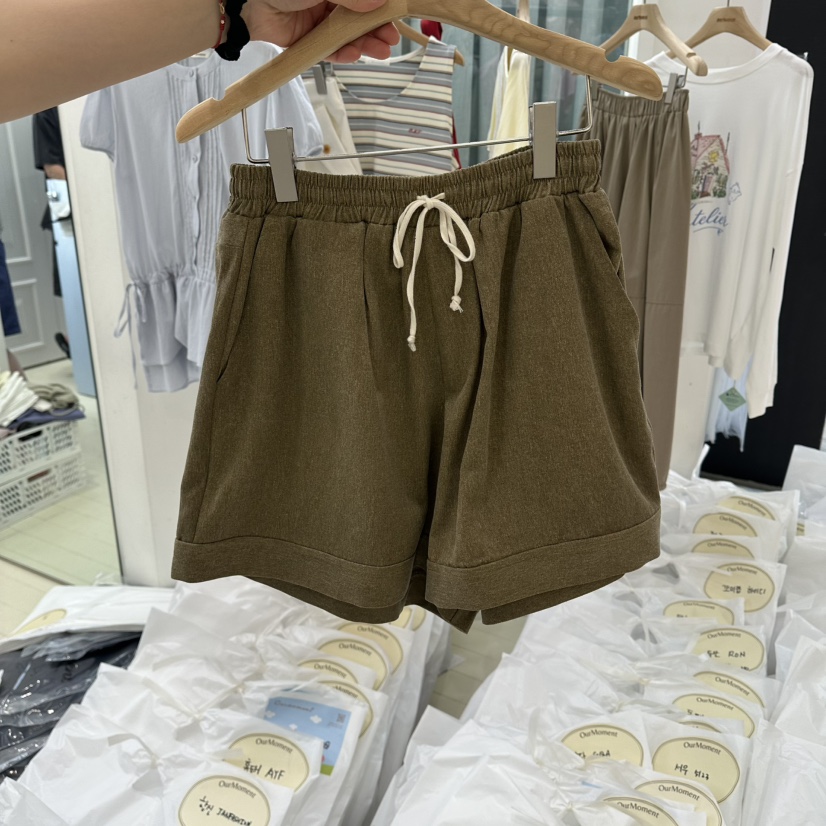 OURMOMENT韓國直郵實拍女裝新款熱賣26夏季26春夏推薦短褲OURMOMENT短褲圖色2