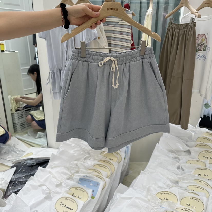 OURMOMENT韓國直郵實拍女裝新款熱賣26夏季26春夏推薦短褲OURMOMENT短褲圖色3