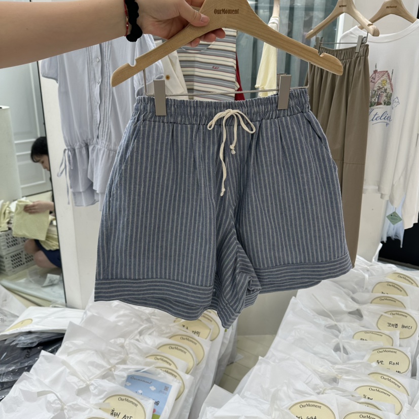 OURMOMENT韓國直郵實拍女裝新款熱賣26夏季26春夏推薦短褲OURMOMENT短褲圖色4